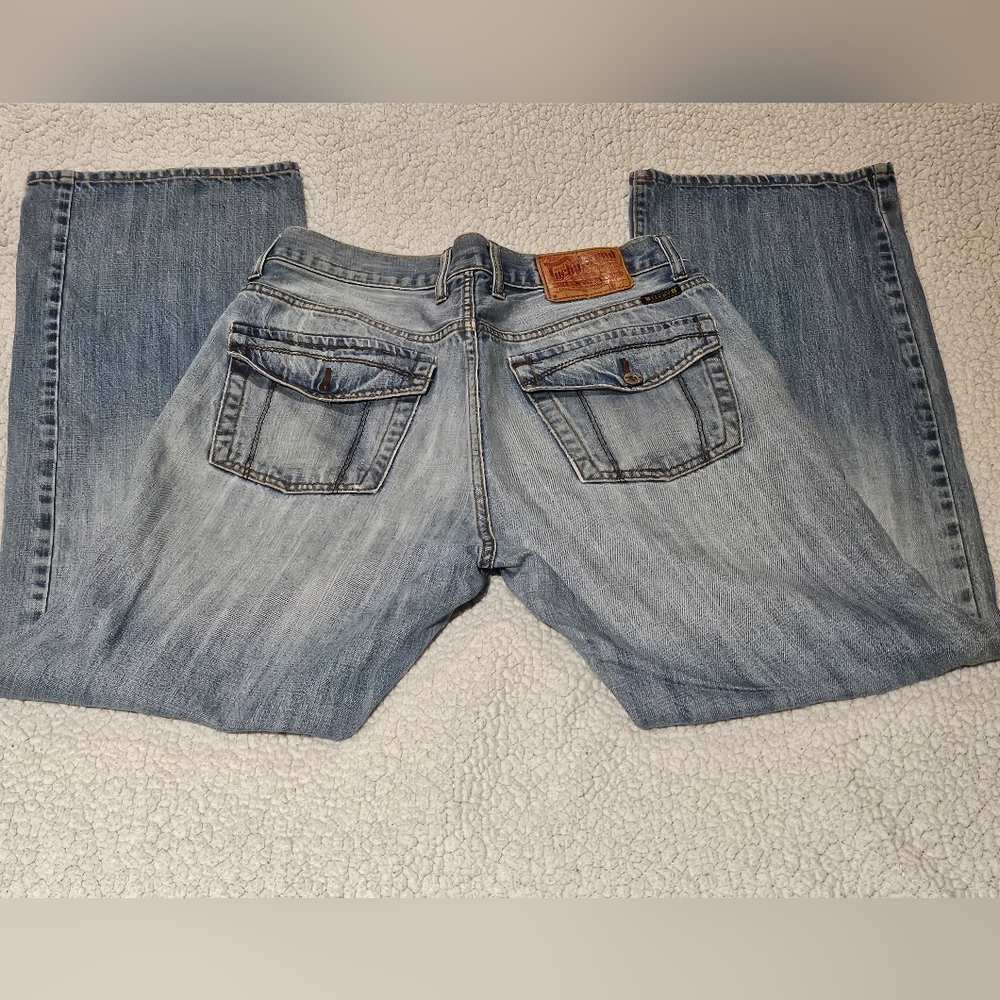 Lucky Brand Rear Flap Pocket  Blue Denim Jeans 32x31